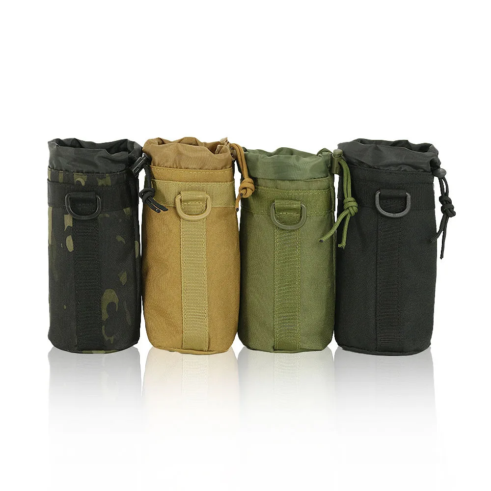 Water Bottle Pouch Drawstring MOLLE Wholesale