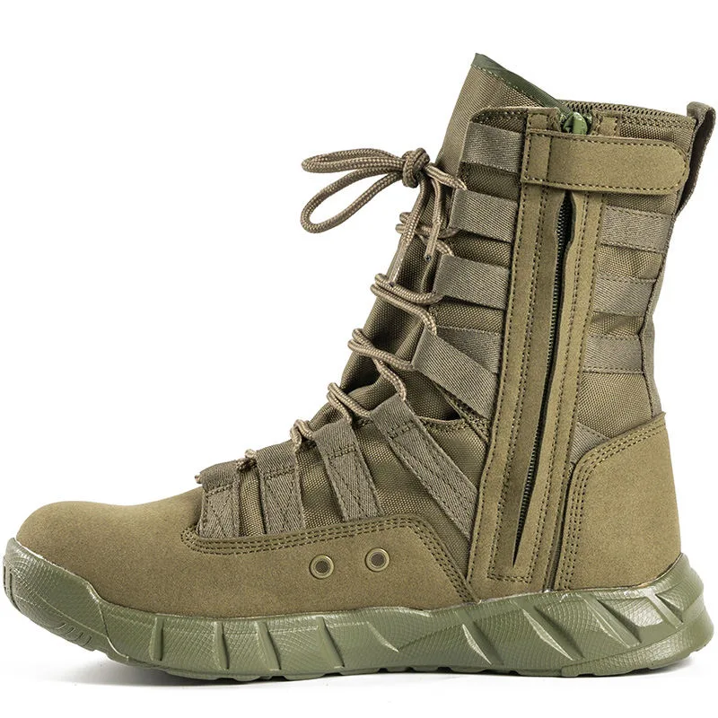 Men Tactical Leather Hiking Boots Wholesale