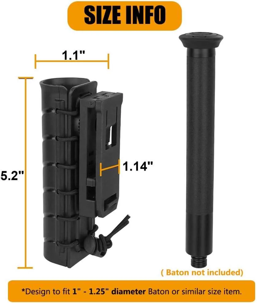 USA Stock Molded Baton Holder Wholesale