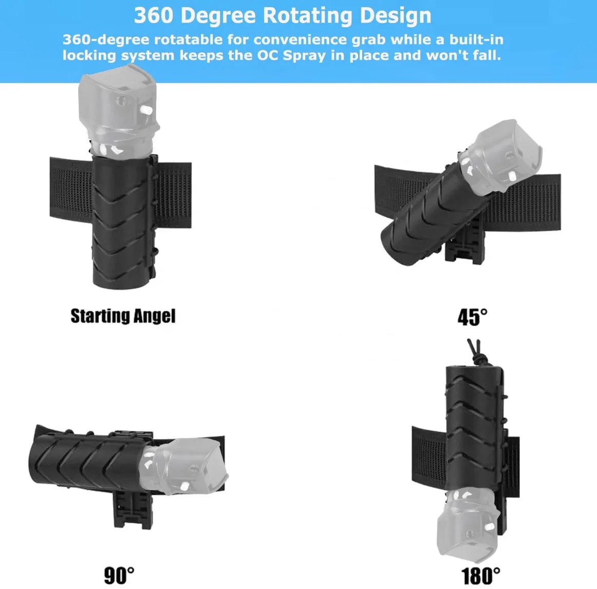 Duty Belt Pepper Spray Holster Factory OEM
