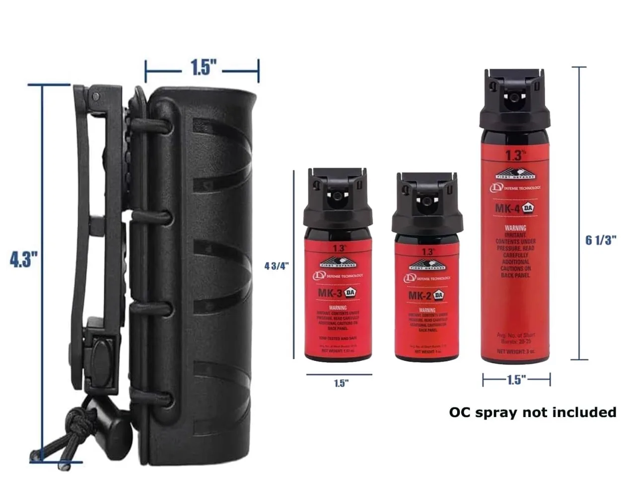 Duty Belt Pepper Spray Holster Factory OEM