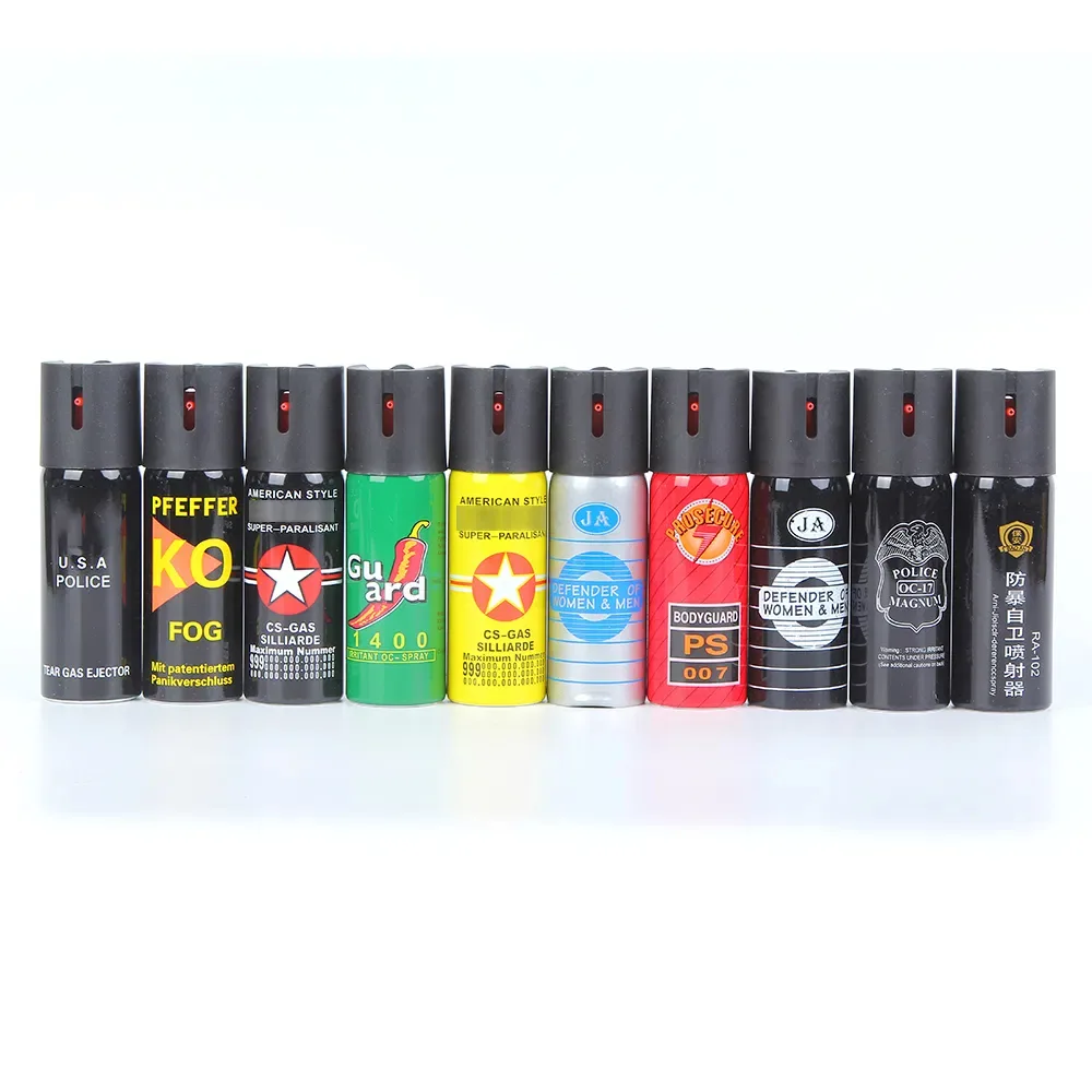 Water Jet OC Pepper Spray Keychain Wholesale