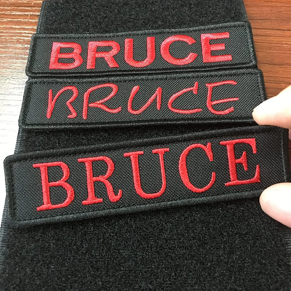 Embroidered Name Tape Factory Wholesale Custom
