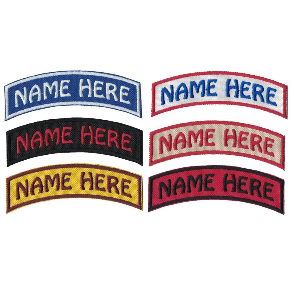 Embroidered Name Tape Factory Wholesale Custom