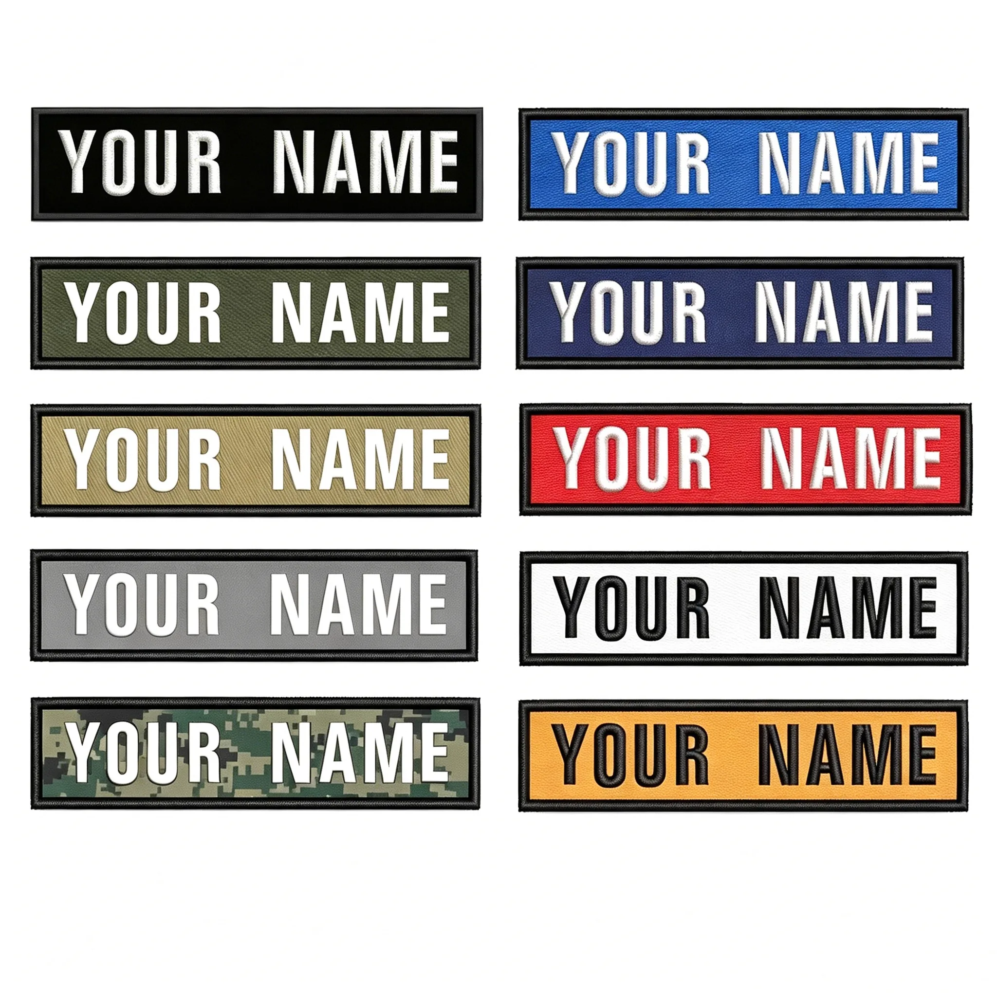 Custom Woven Name Patch Wholesale Supplier