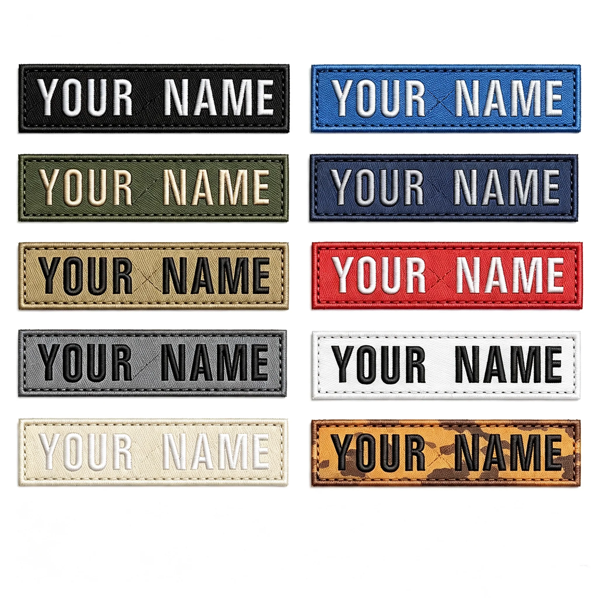 Custom Woven Name Patch Wholesale Supplier
