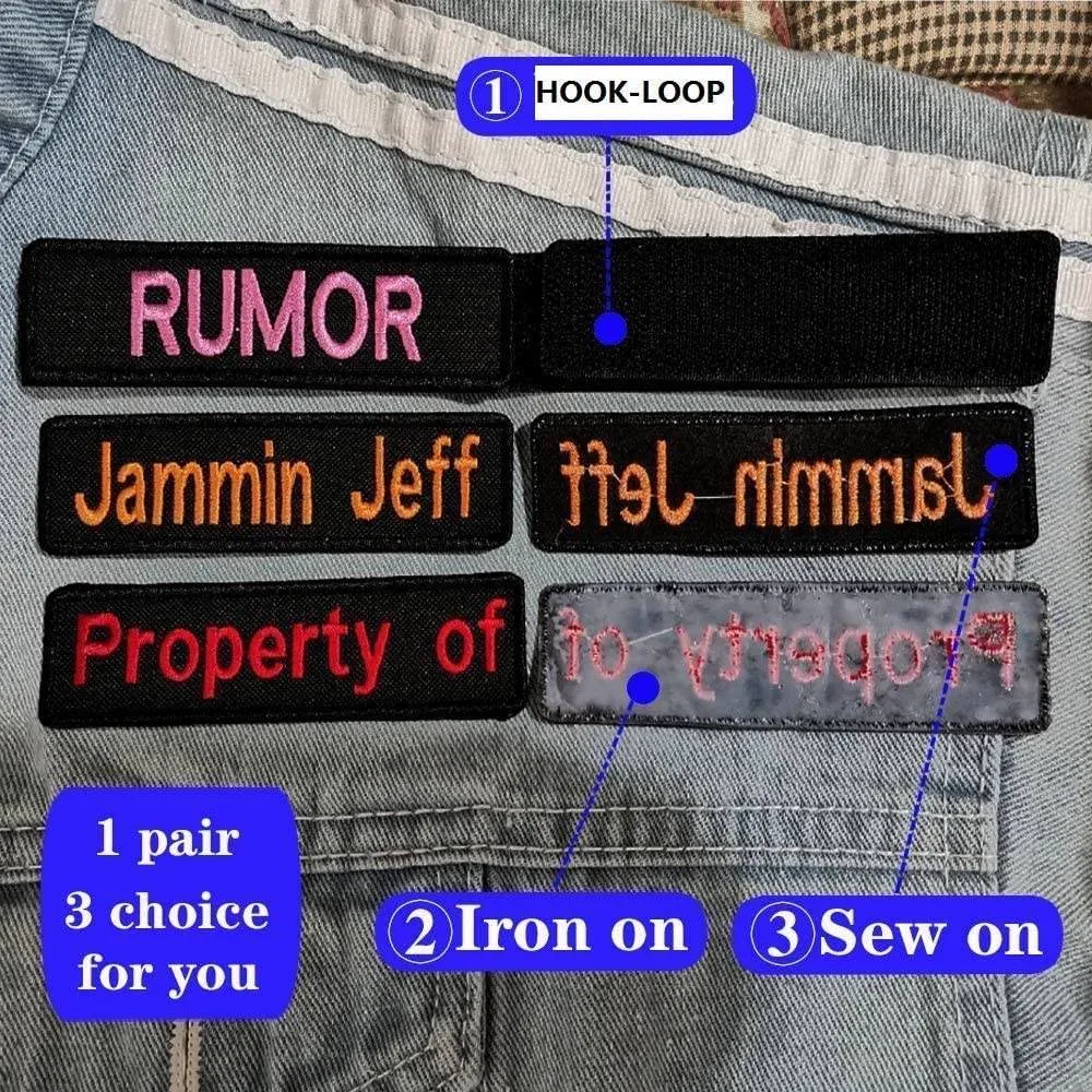 Tactical Morale Name Patch Wholesale Custom