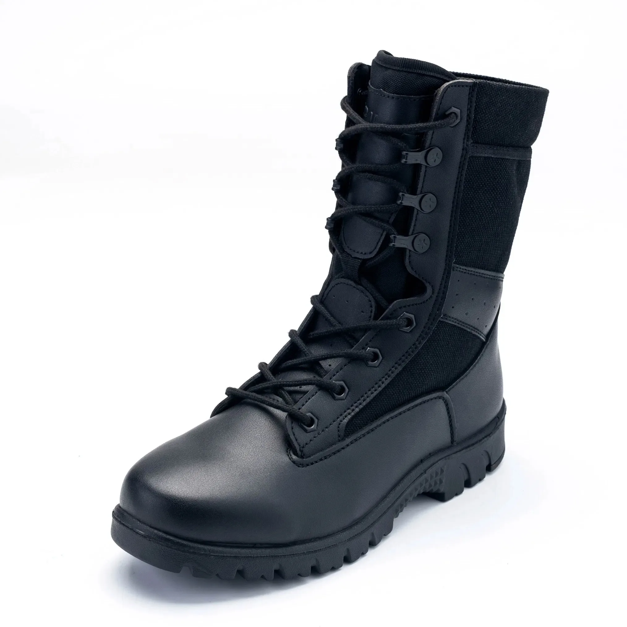 Breathable Side Zipper Patrol Boots Wholesale