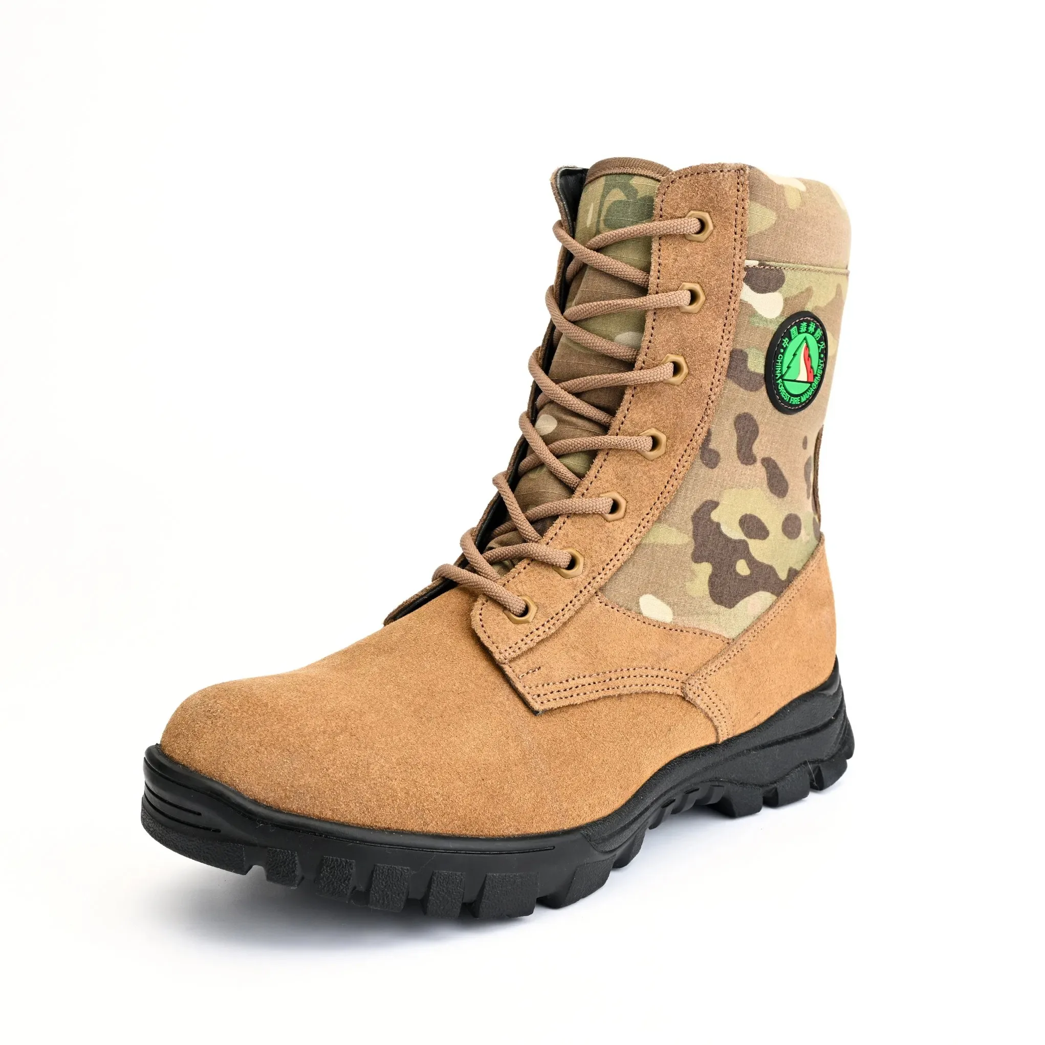Anti Static Camo Patrol Boots Manufacturer