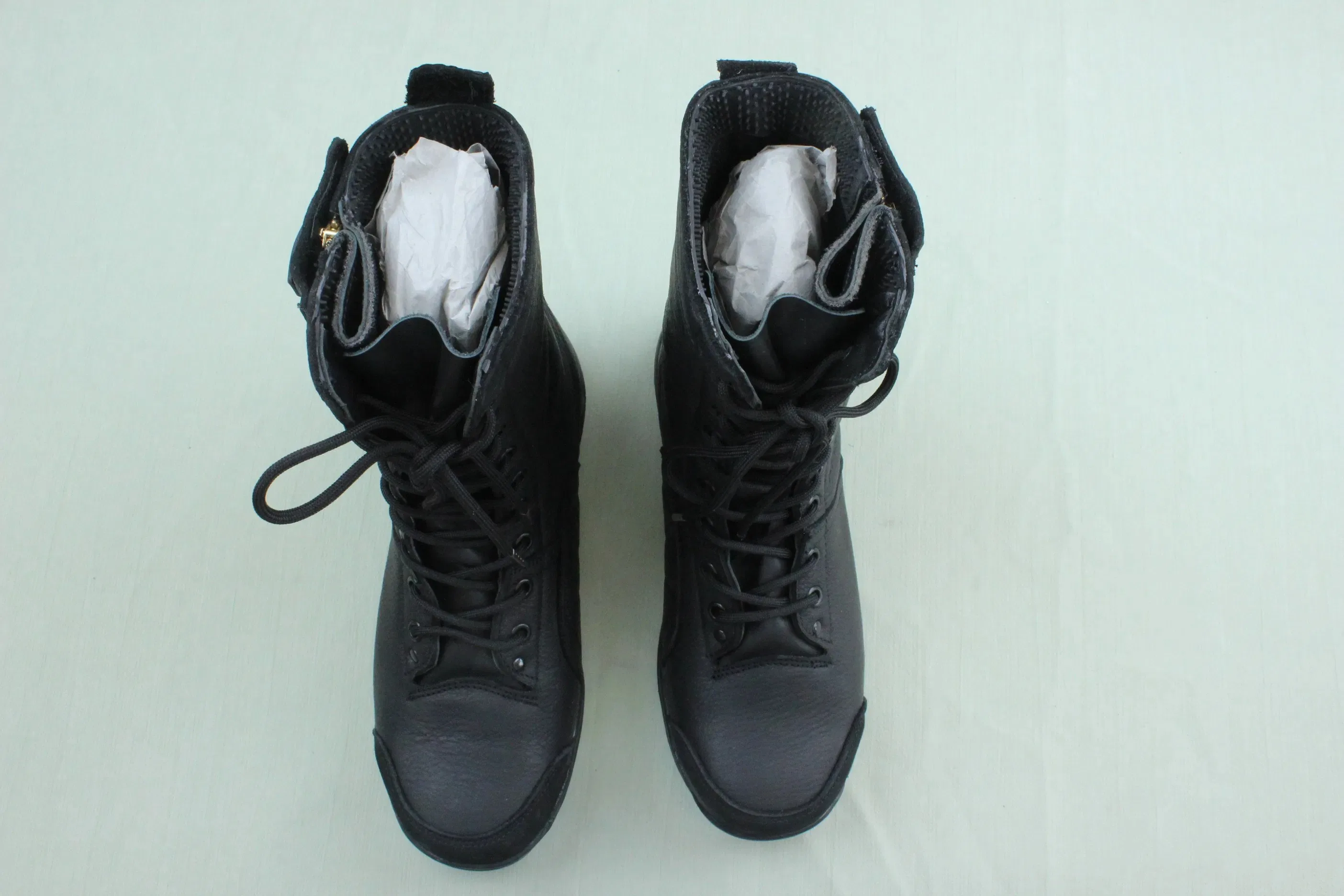 Firefighter Patrol Leather Boots Manufacturer