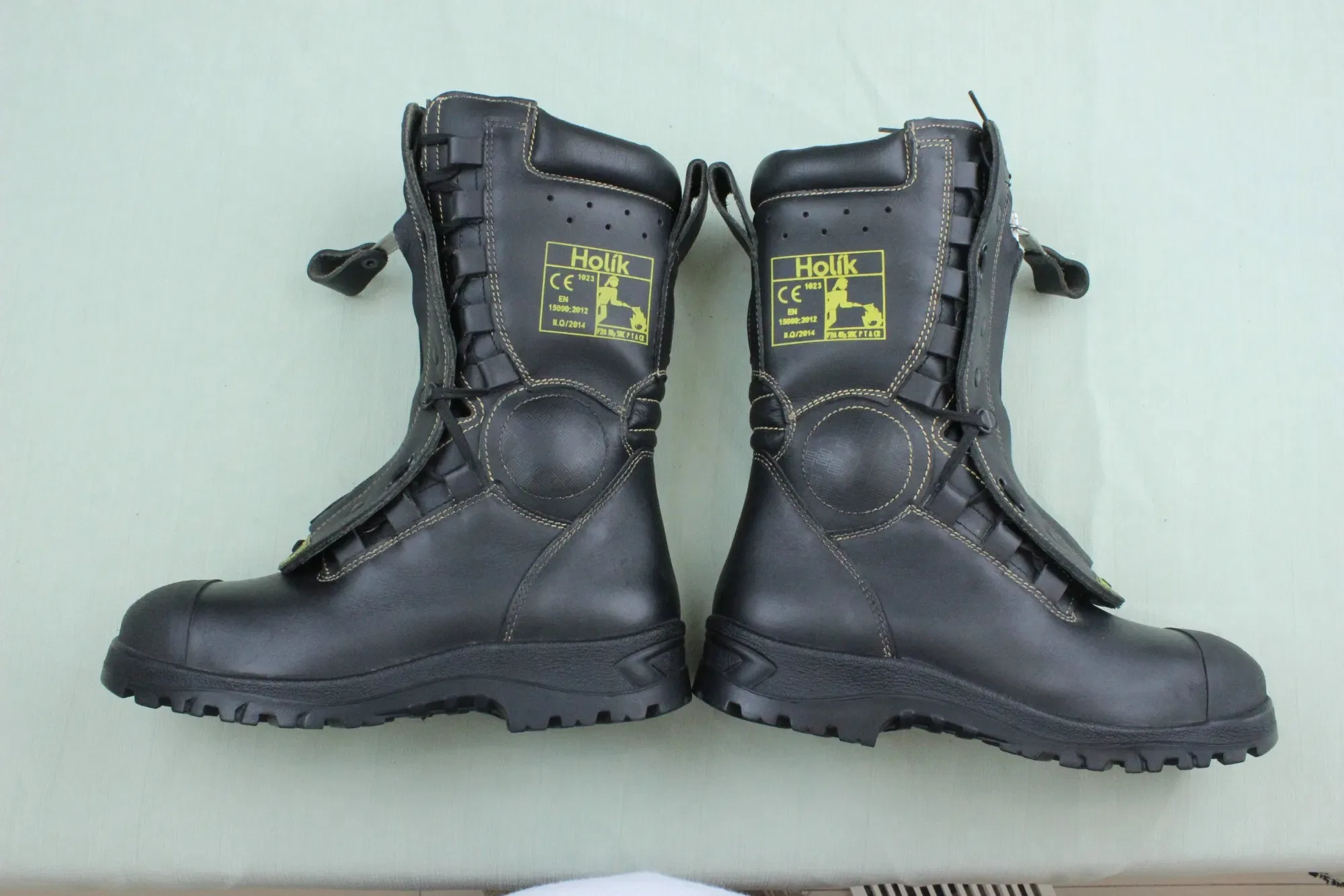 Firefighter Patrol Leather Boots Manufacturer