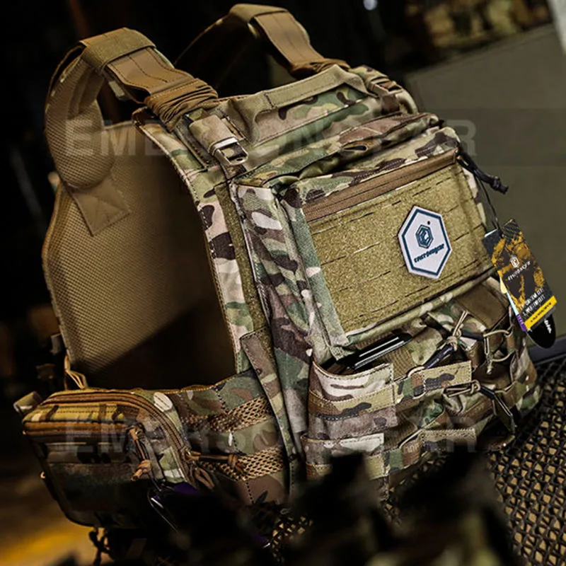 500D military Nylon Camo Plate Carrier Factory