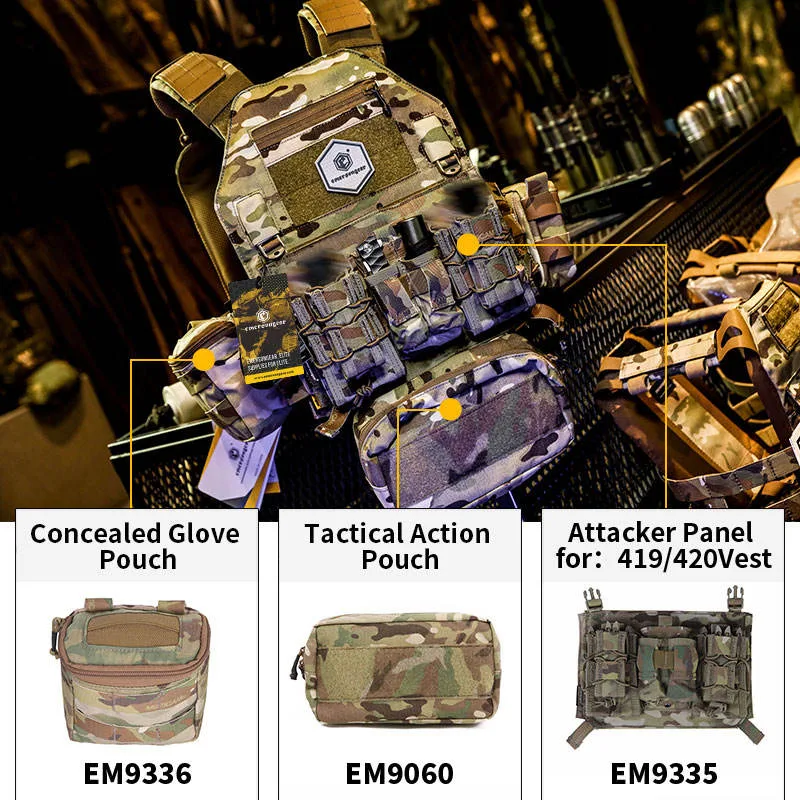 500D military Nylon Camo Plate Carrier Factory