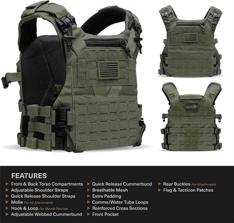 Breathable Training Plate Carrier Wholesale