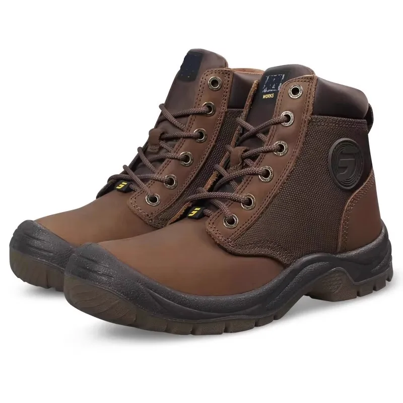 Unisex Mid Cut Steel Toe Safety Boots Factory