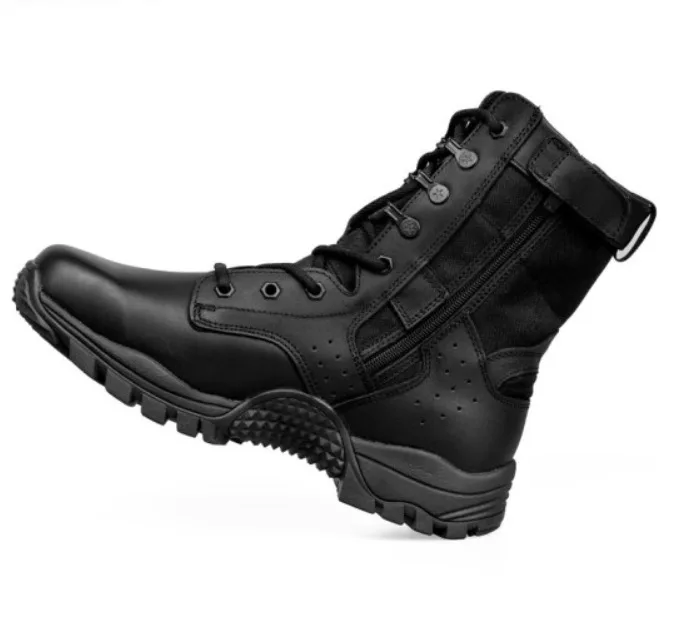 HBP912 Black Cow Leather Desert Boots Factory