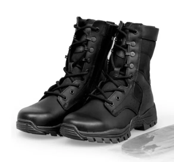 HBP912 Black Cow Leather Desert Boots Factory
