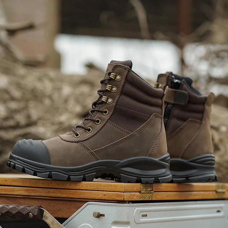 Full Grain Leather Anti Stab Boots Wholesale
