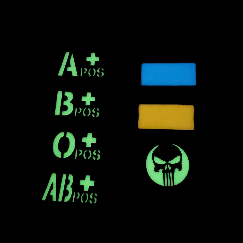 Blood Type Patch Wholesale Tactical ID Custom