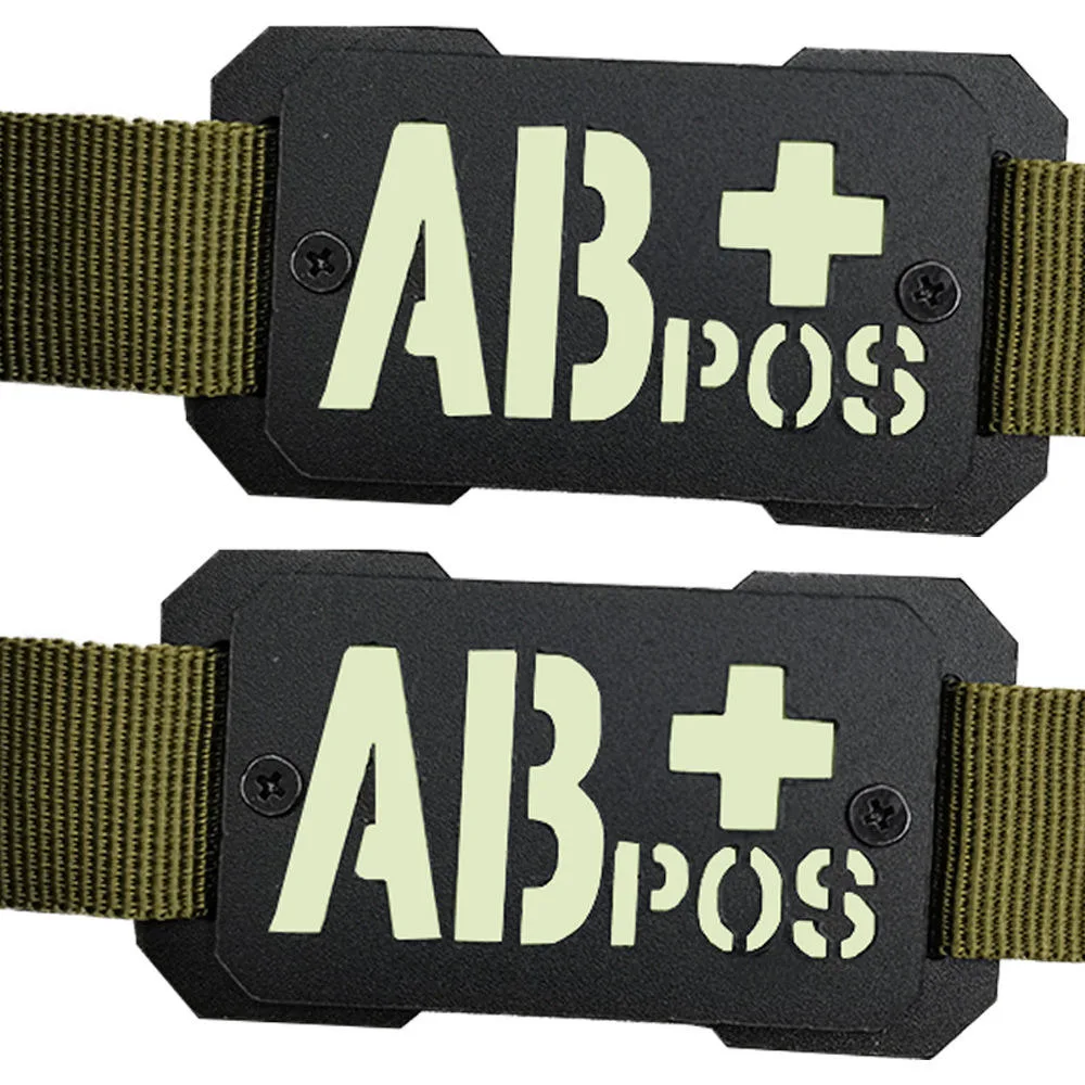 Blood Type Patch Wholesale Tactical ID Custom
