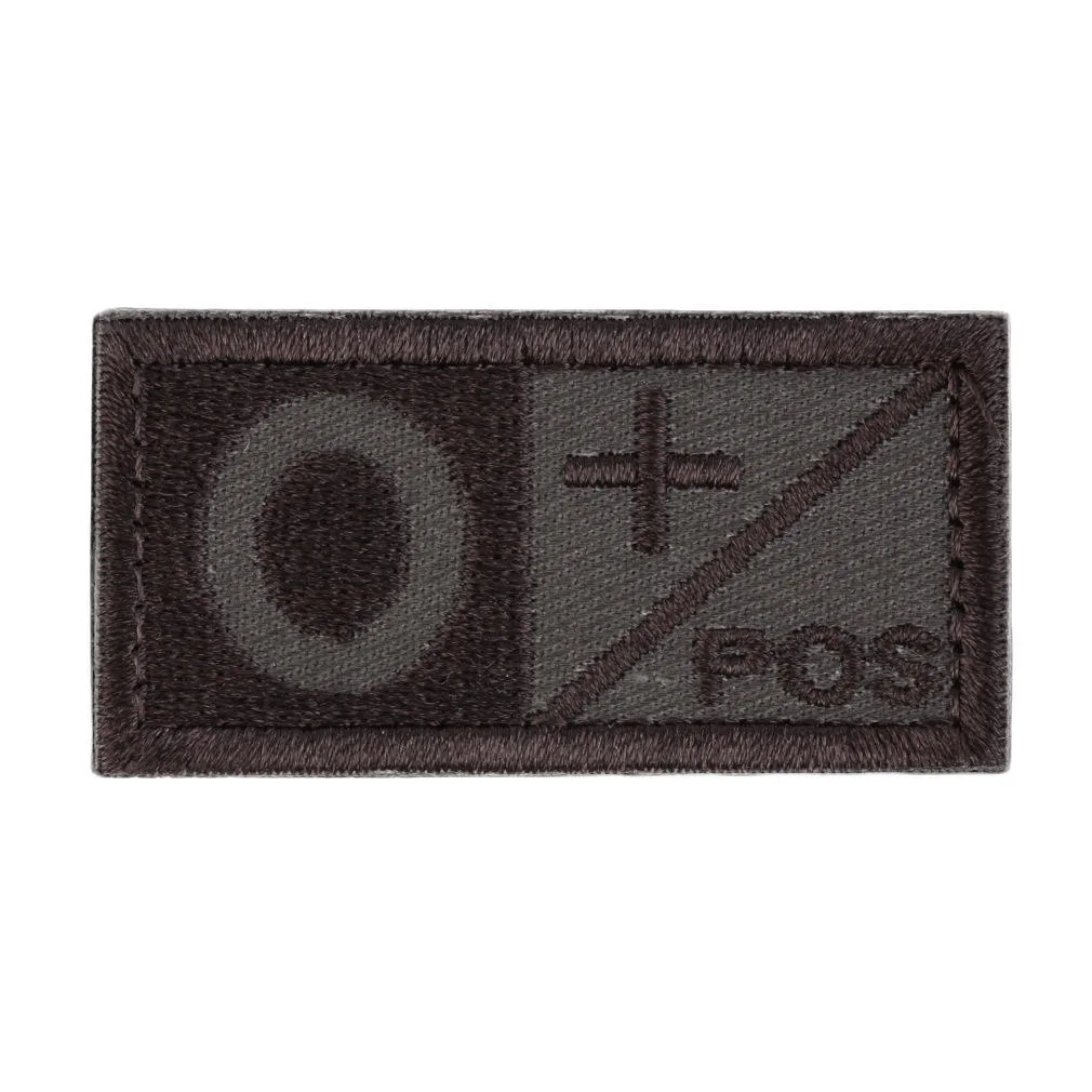 Embroidered Blood Type Patch Rh Wholesale
