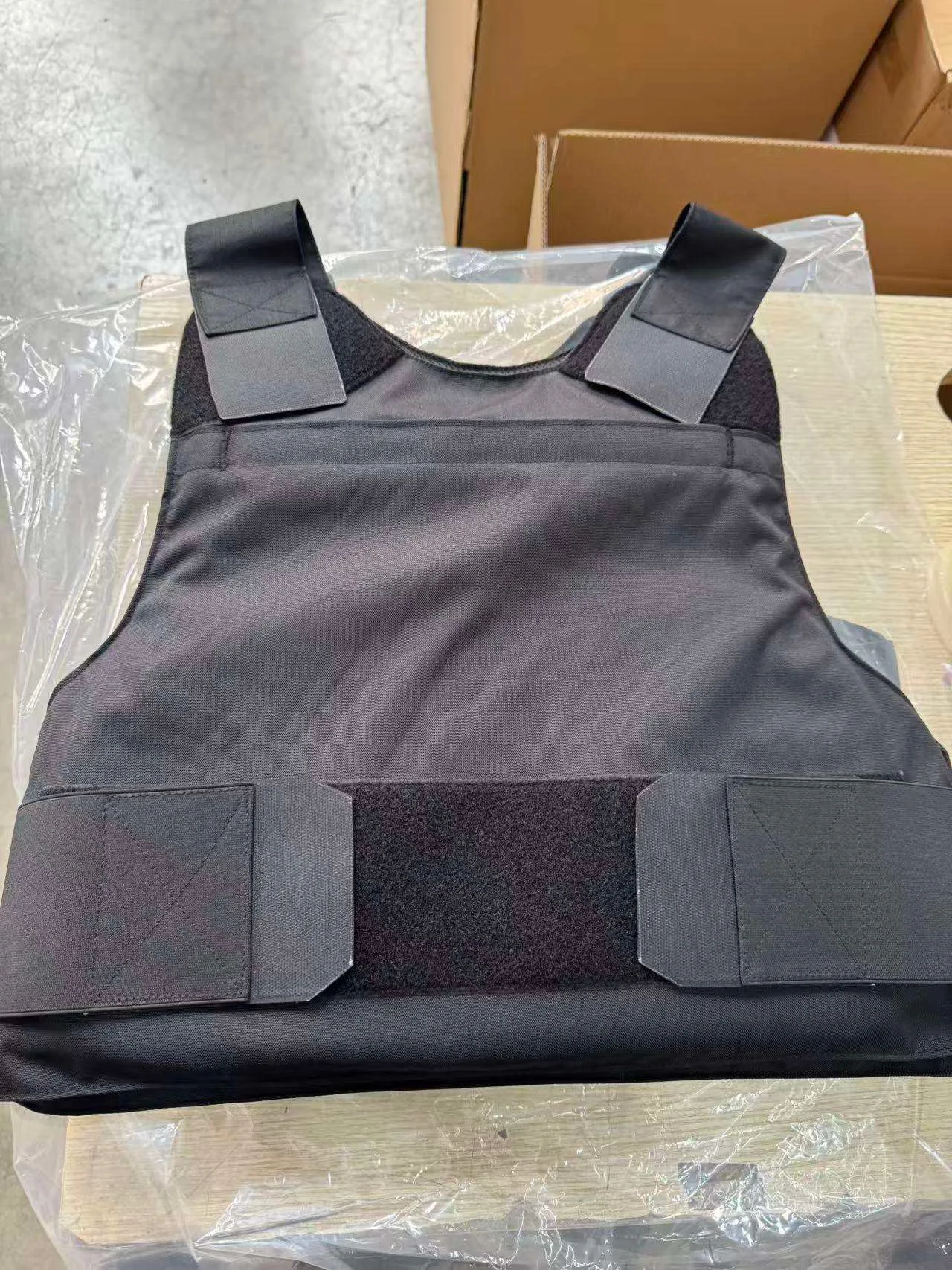 UHMWPE Aramid Hybrid Soft Armor Vest Wholesale