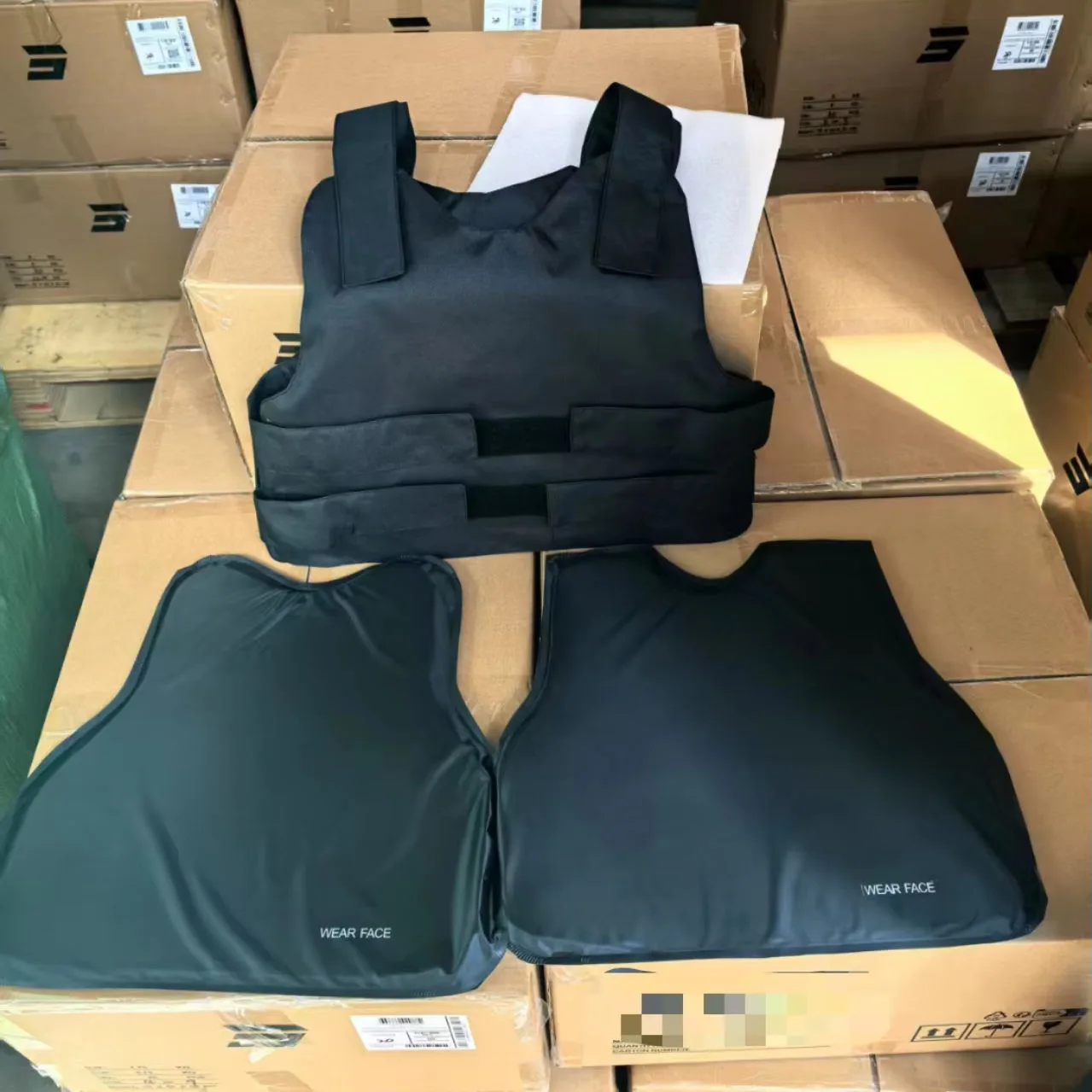 UHMWPE Aramid Hybrid Soft Armor Vest Wholesale
