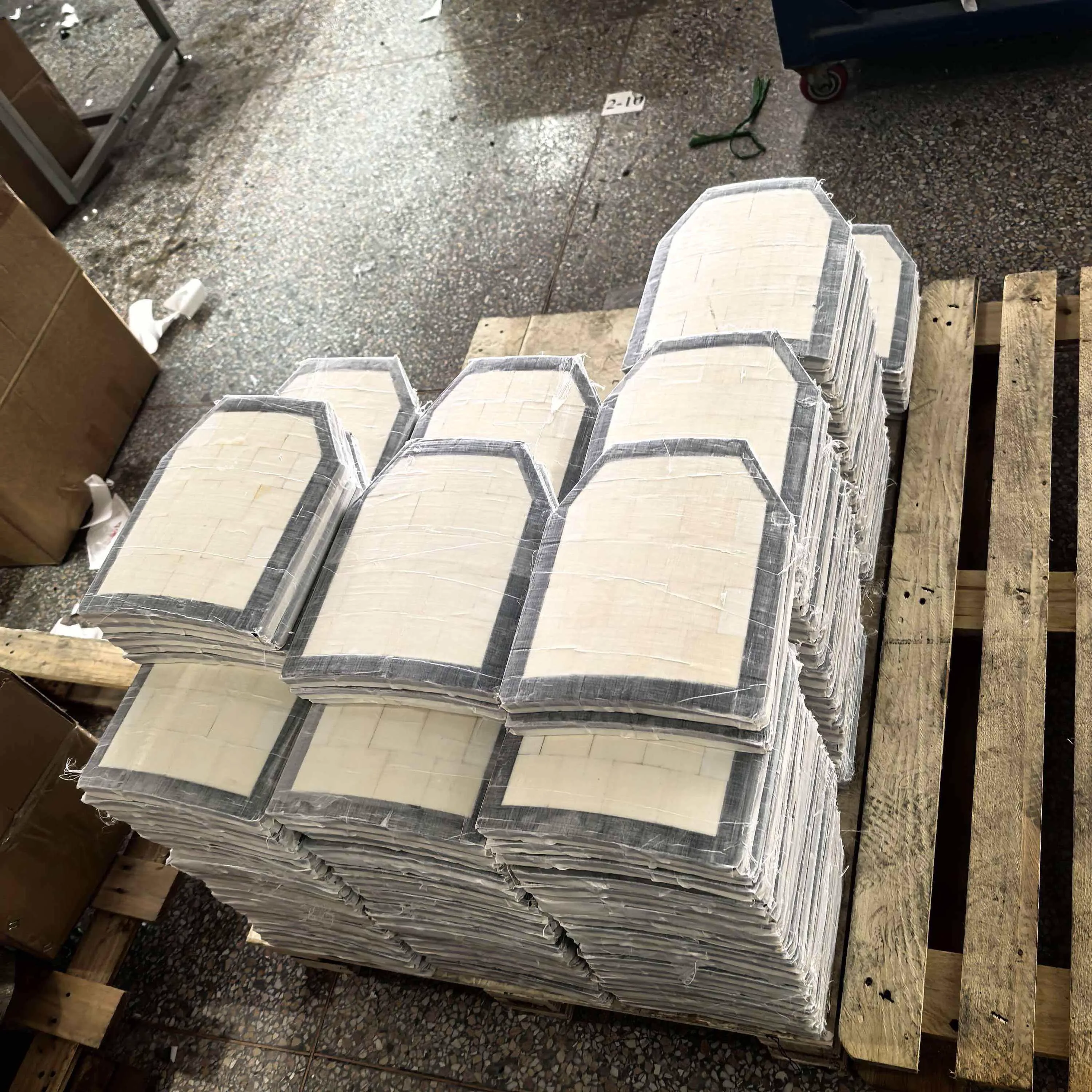 Ceramic 6x6 Side Plate Level IIIA Wholesale