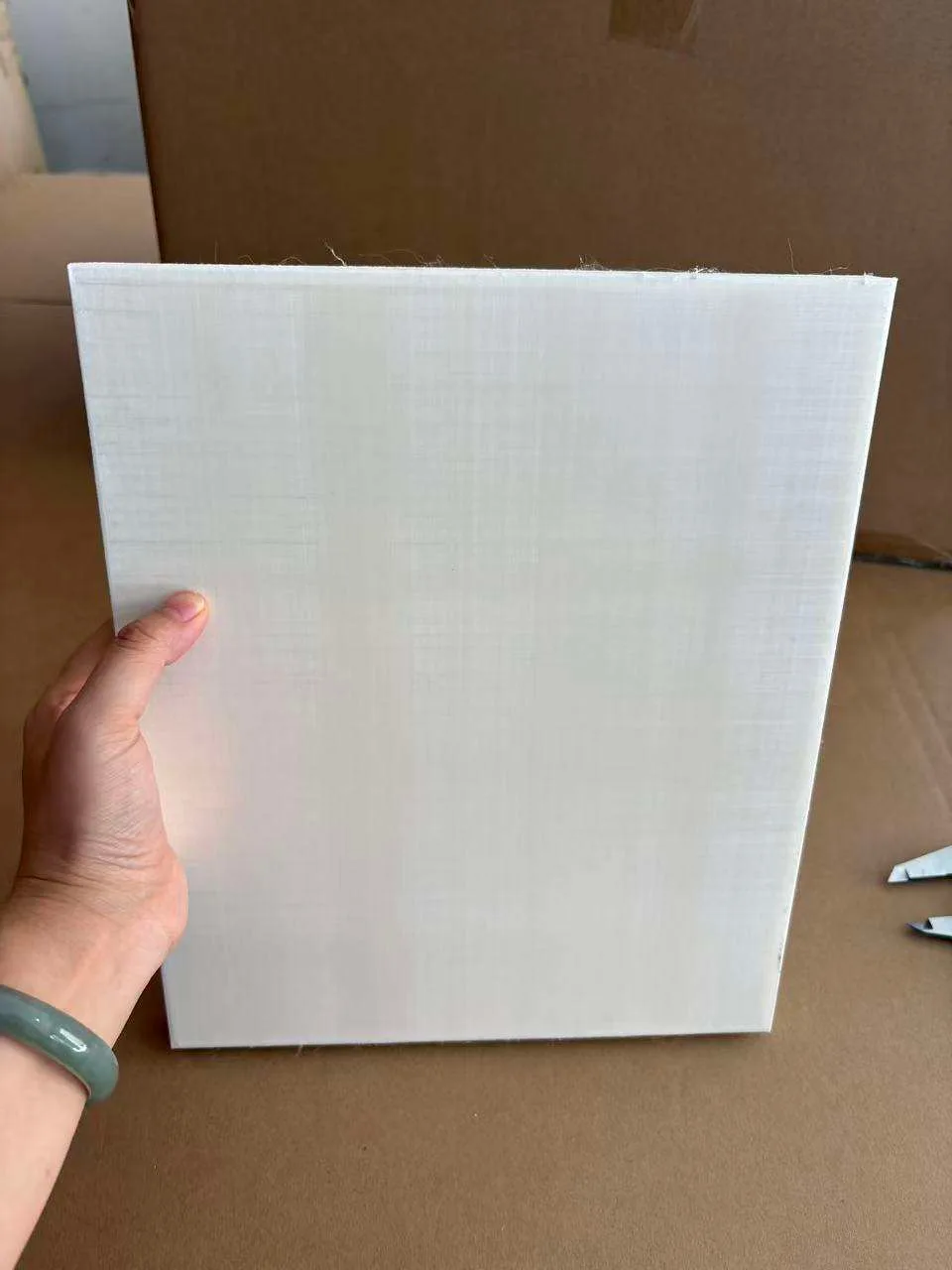 Flat PE Ceramic Backpack Armor Panel Factory