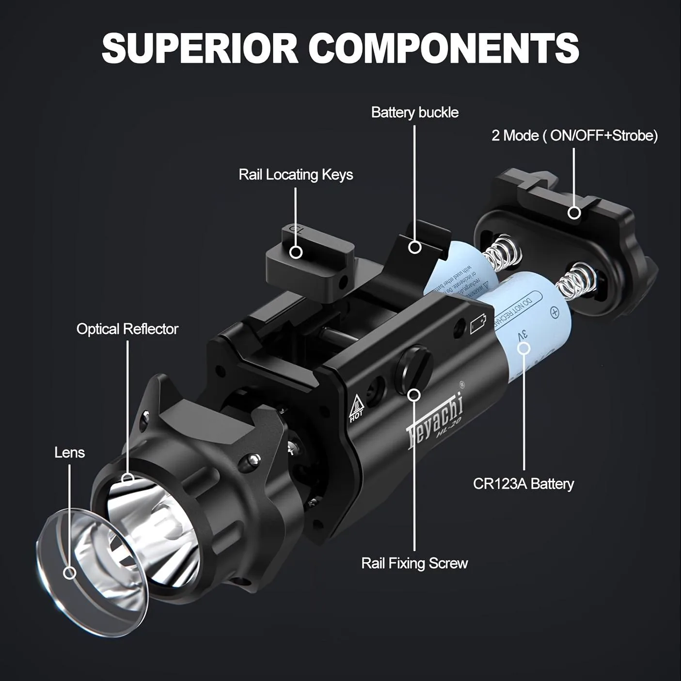Hunting Light 400 Lumen LED Wholesale Factory