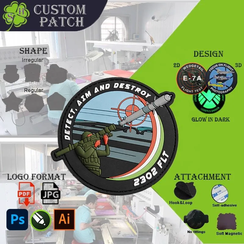 OEM Rubber Patch Factory Free Design Wholesale