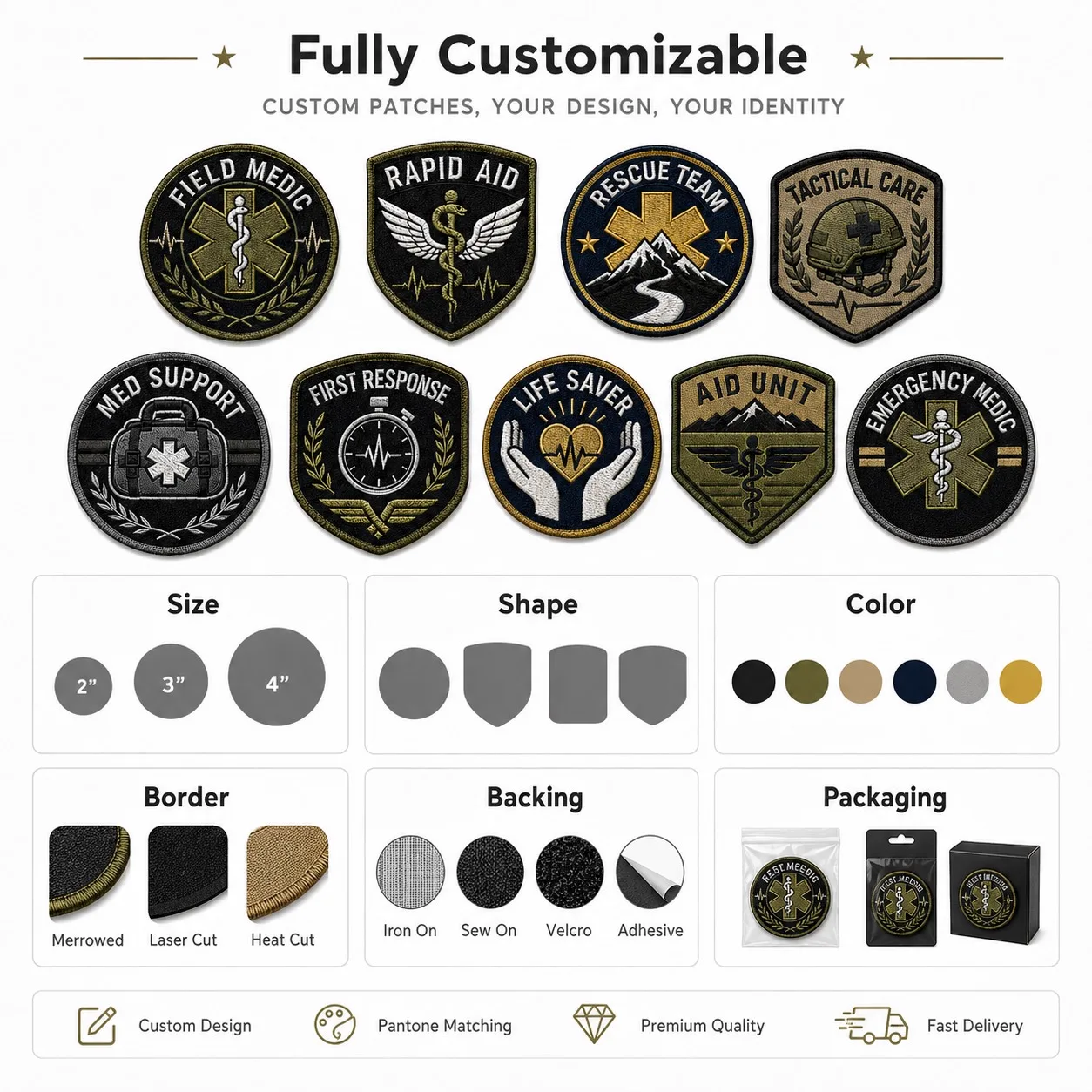Tactical Medical Patch Wholesale Factory