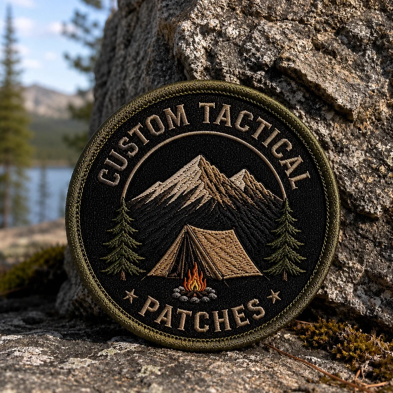 Tactical Camping Patch Custom Wholesale