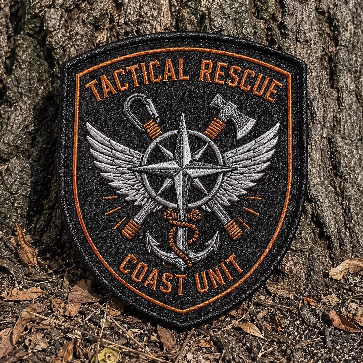 Embroidered Shield Patch Emergency Wholesale