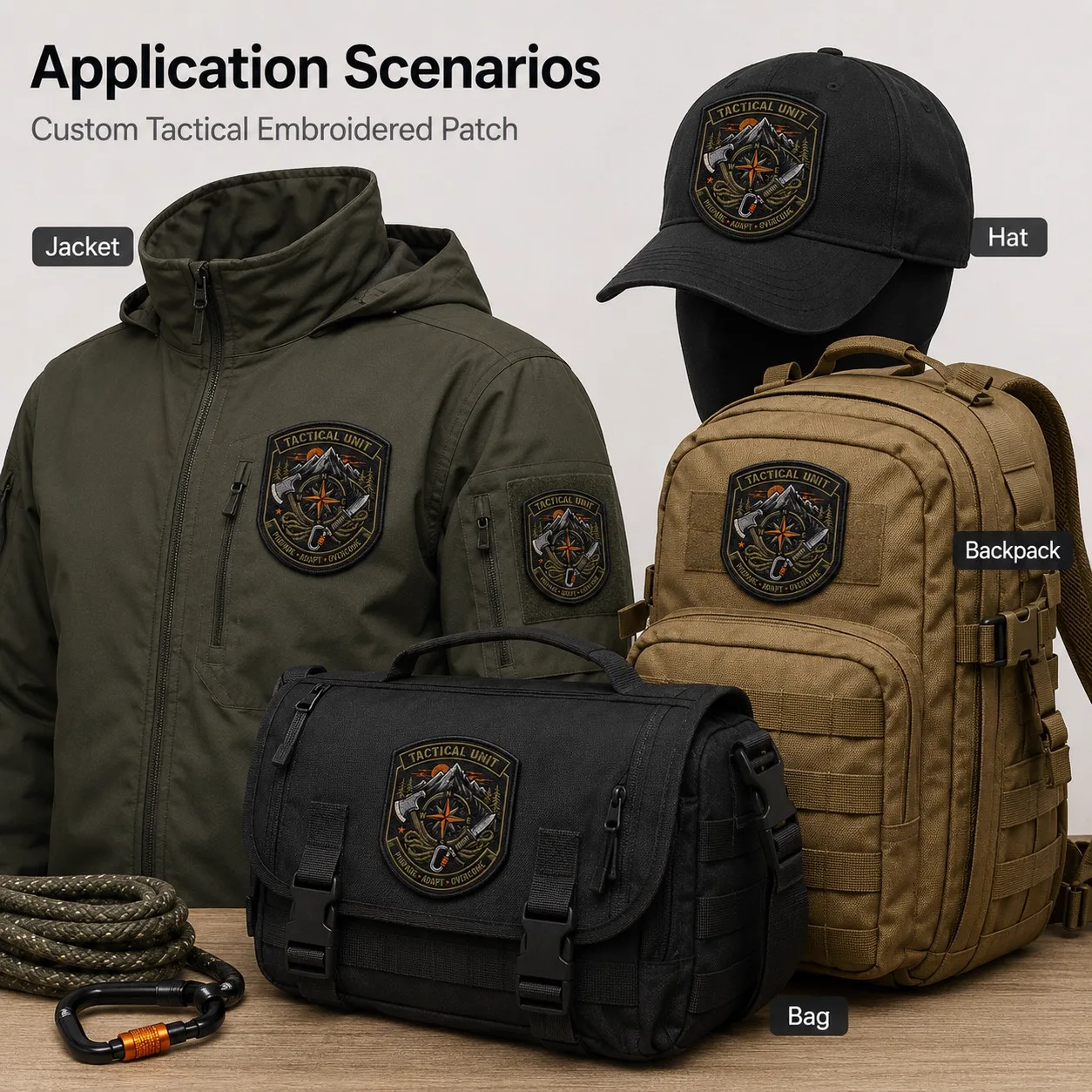 Tactical Shield Patch Wholesale Custom Factory