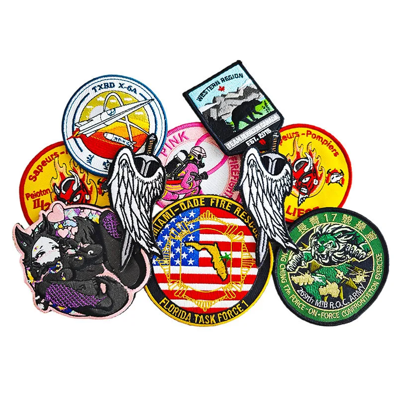 Embroidered Morale Patch Velcro Wholesale