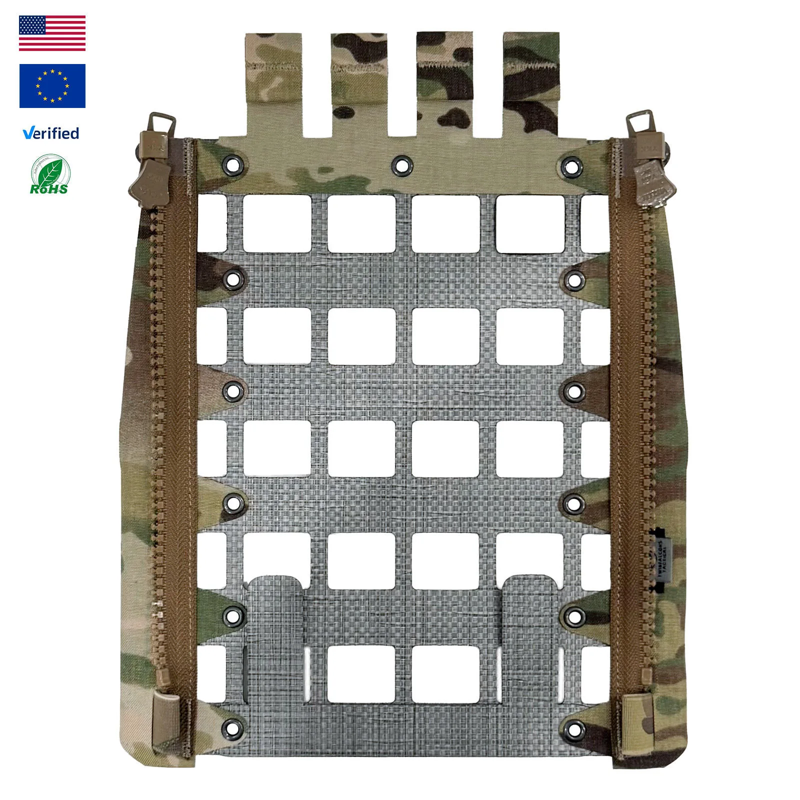 Tegris Back Panel MOLLE System Factory