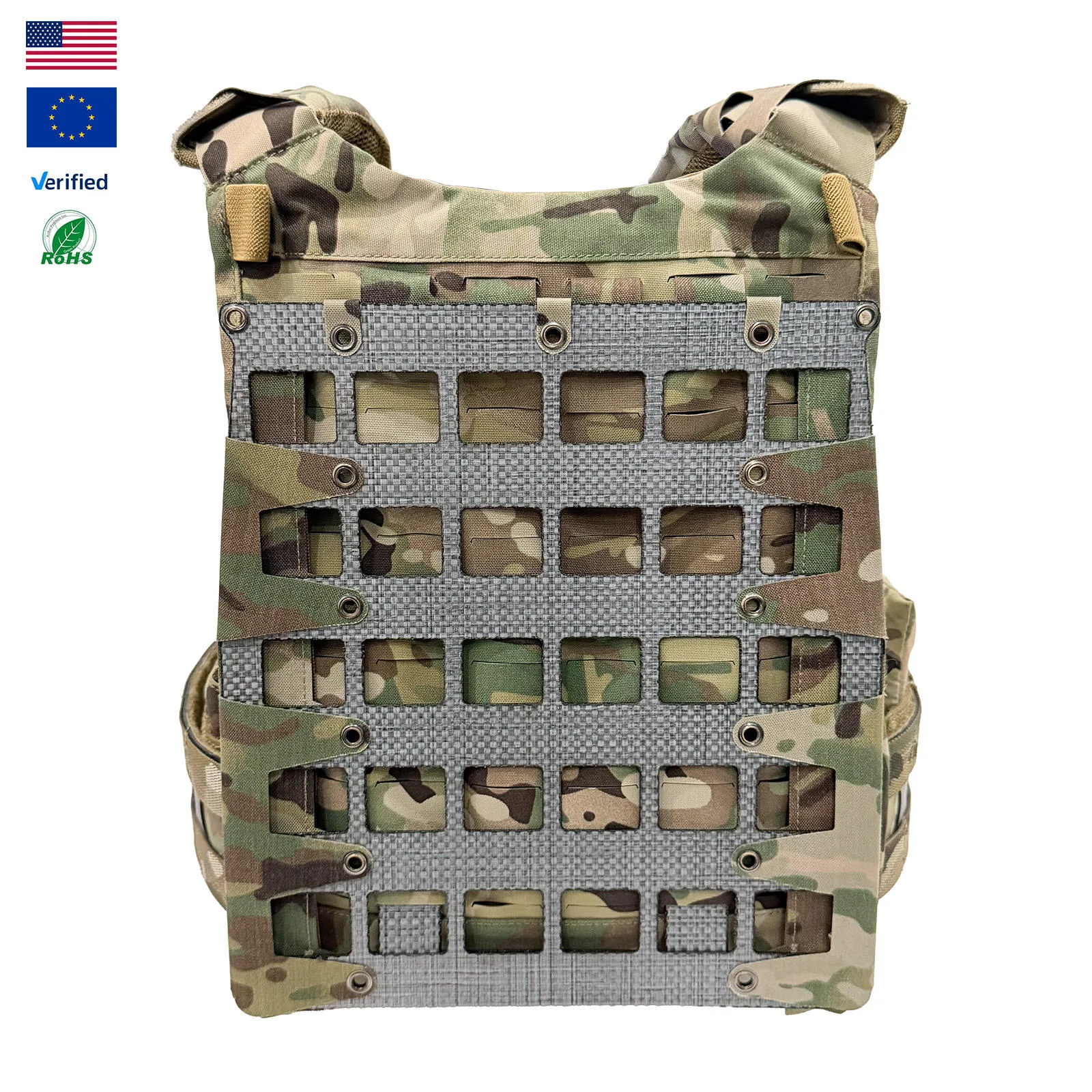 Tegris Back Panel MOLLE System Factory